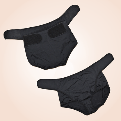 Firm Compression Adjustable Velcro Belly Wrap Postpartum Panty