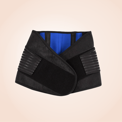 Neoprene Double Pull Lumbar Adjustable Low Back Waist Support Belt