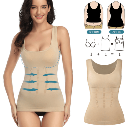 Seamless Firm Control Compression Shapewear Camisole