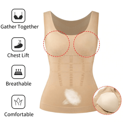 Seamless Firm Control Compression Shapewear Camisole