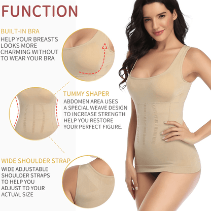 Seamless Firm Control Compression Shapewear Camisole