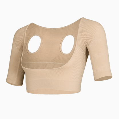 Seamless Upper Arm Shaper Slimmer Humpback Compression Posture Corrector Chest Lifter