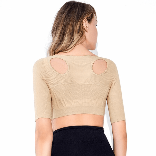 Seamless Upper Arm Shaper Slimmer Humpback Compression Posture Corrector Chest Lifter