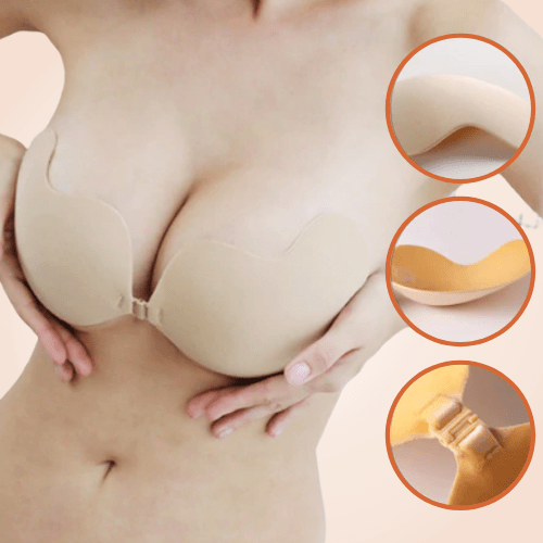 Self Adhesive Push Up Backless Strapless Magic Bra