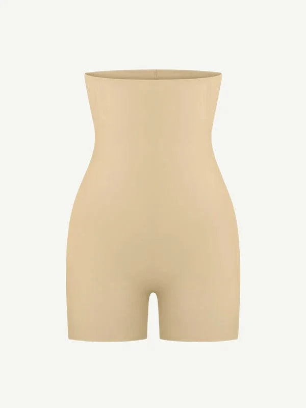 High Waist Trainer Shaper Shorts With Removable Bum Pads
