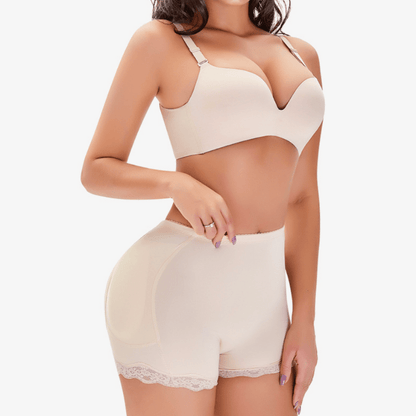 Seamless Lace Bum Lifter Shaper Boyshort