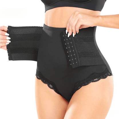 Women Lace Shaping Briefs High Waist Trainer Corset