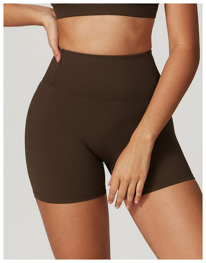 Women High Waist Hip Lifting Shapewear Gym Shorts