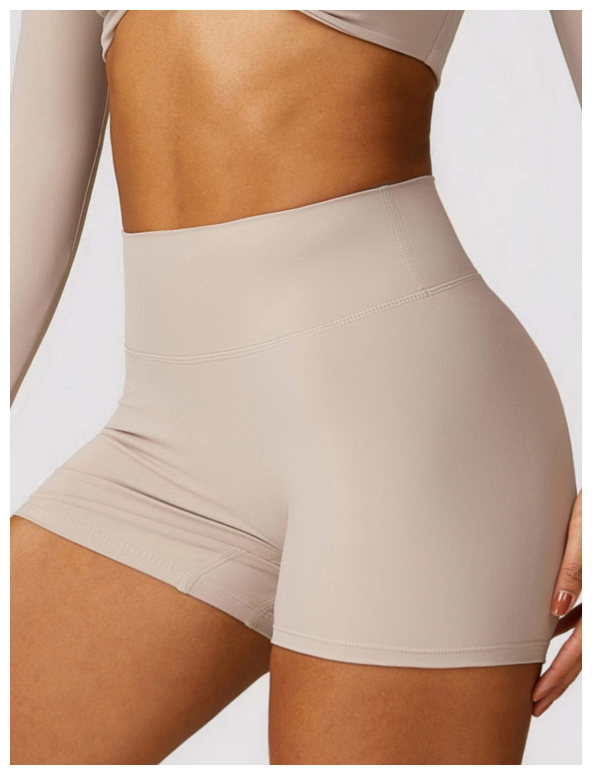 High Waist Hip Lifting Activewear Shaper Gym and Sport Shorts for Women