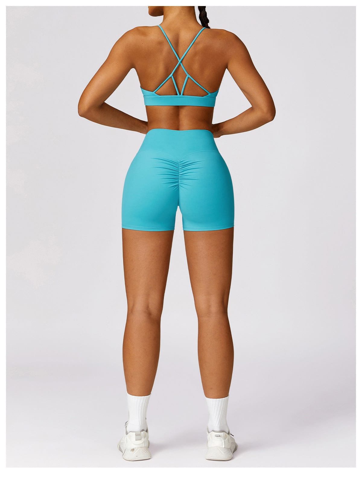 High Waist Hip Lifting Activewear Shaper Gym and Sport Shorts for Women