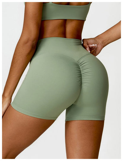 High Waist Hip Lifting Activewear Shaper Gym and Sport Shorts for Women