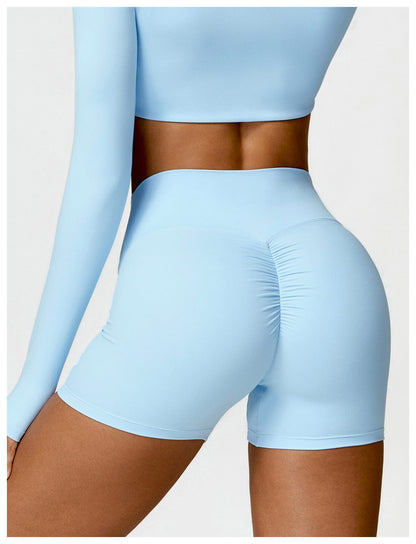 High Waist Hip Lifting Activewear Shaper Gym and Sport Shorts for Women