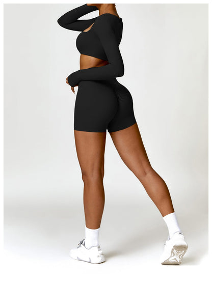 High Waist Hip Lifting Activewear Shaper Gym and Sport Shorts for Women