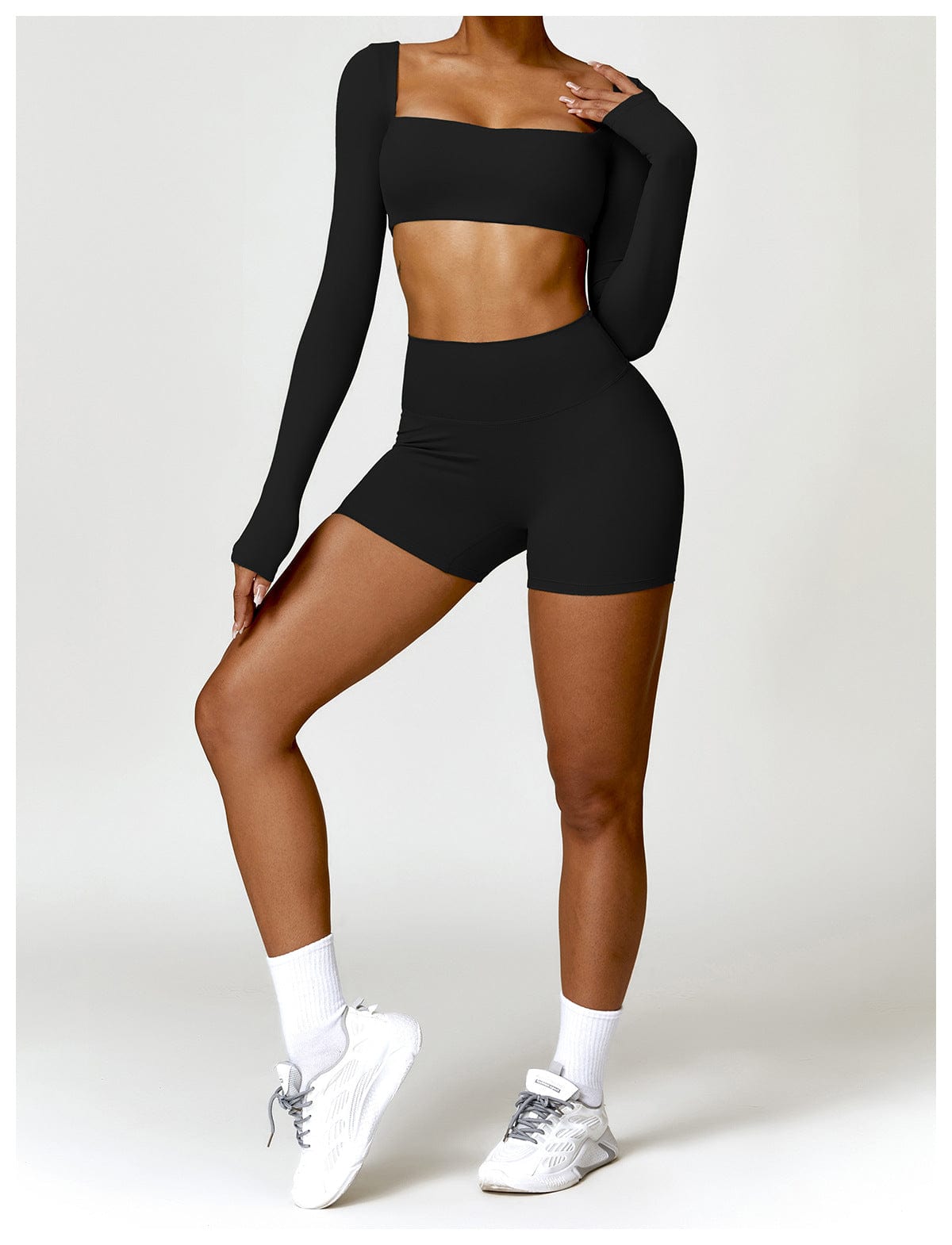 High Waist Hip Lifting Activewear Shaper Gym and Sport Shorts for Women