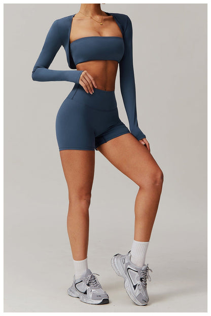 High Waist Hip Lifting Activewear Shaper Gym and Sport Shorts for Women
