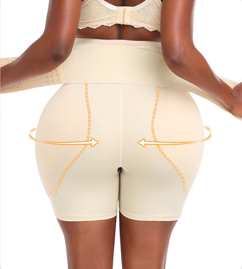 High Waist Trainer and Hip Lifting Shaper Shorts with Waist Band