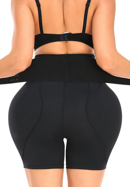 High Waist Trainer and Hip Lifting Shaper Shorts with Waist Band