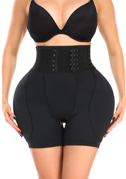High Waist Trainer and Hip Lifting Shaper Shorts with Waist Band