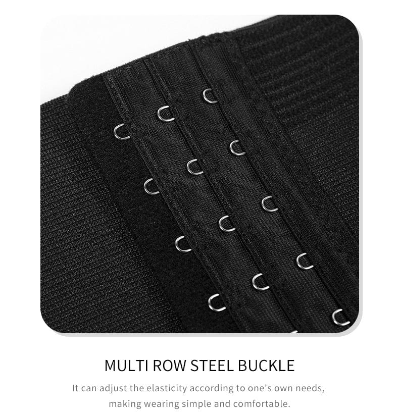 High Waist Trainer Shaping Shorts with Front Hook and Eye Closure