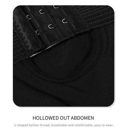 High Waist Trainer Shaping Shorts with Front Hook and Eye Closure