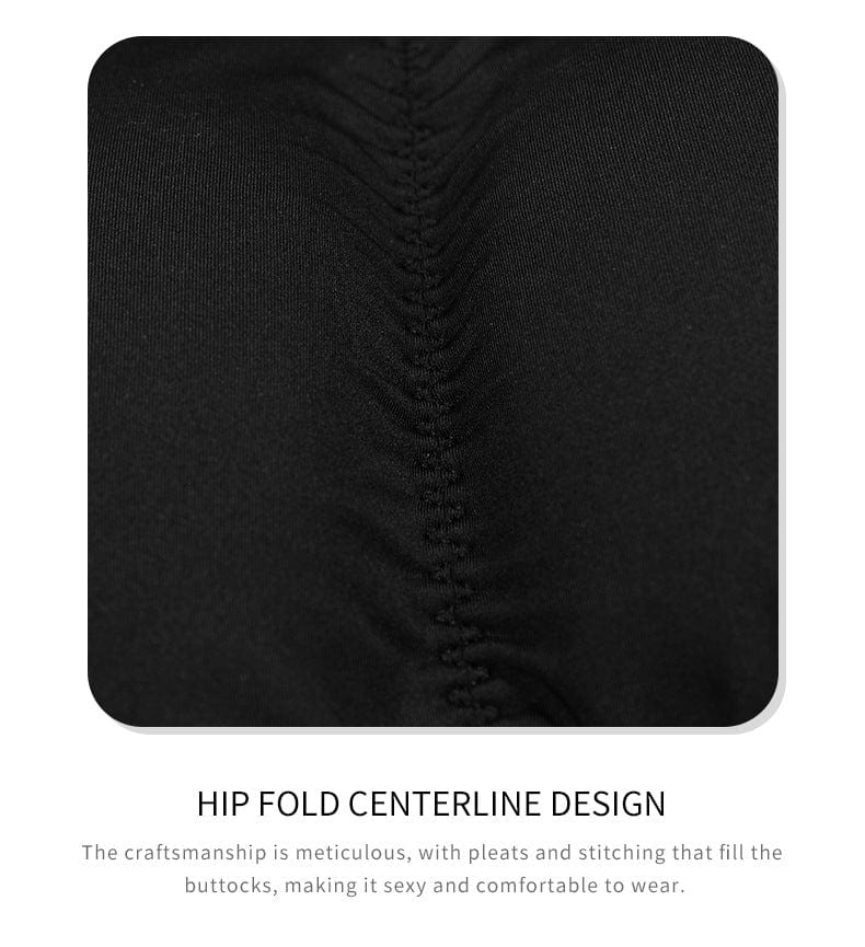 High Waisted Bum Lifter Shaping Shorts with Removable Hip Pads