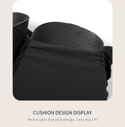 Lace Bum Lifter High Waist Trainer Shaper Shorts with Hip Pads