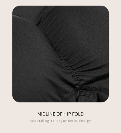 Lace Bum Lifter High Waist Trainer Shaper Shorts with Hip Pads