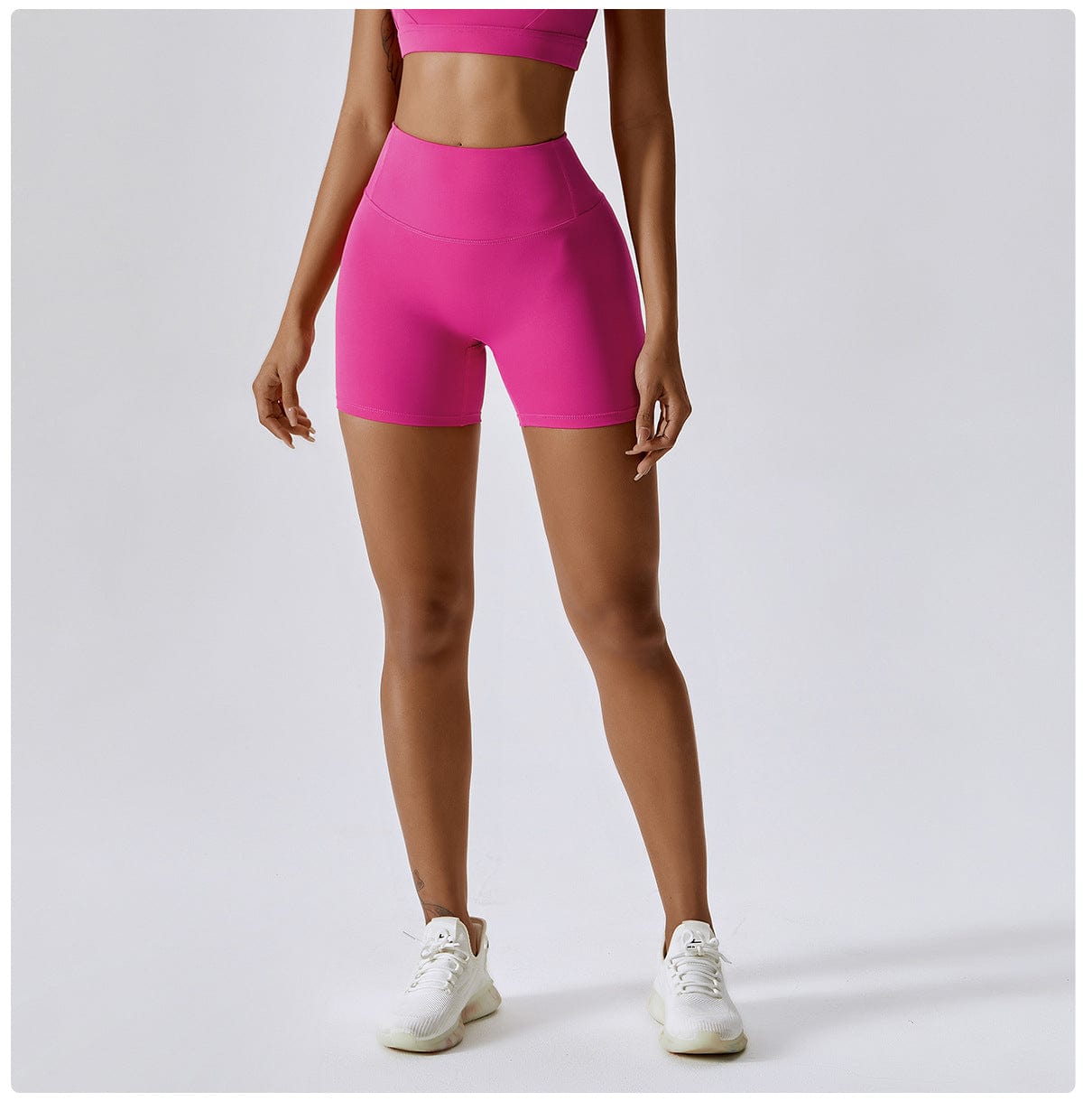 Women High Waist Hip Lifting Shapewear Gym Shorts