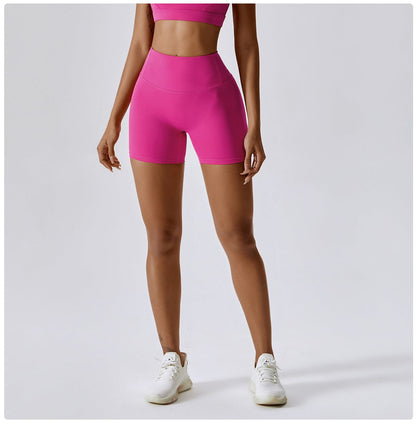 Women High Waist Hip Lifting Shapewear Gym Shorts
