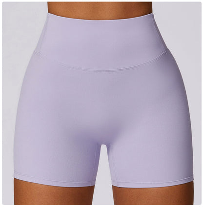 Women High Waist Hip Lifting Shapewear Gym Shorts