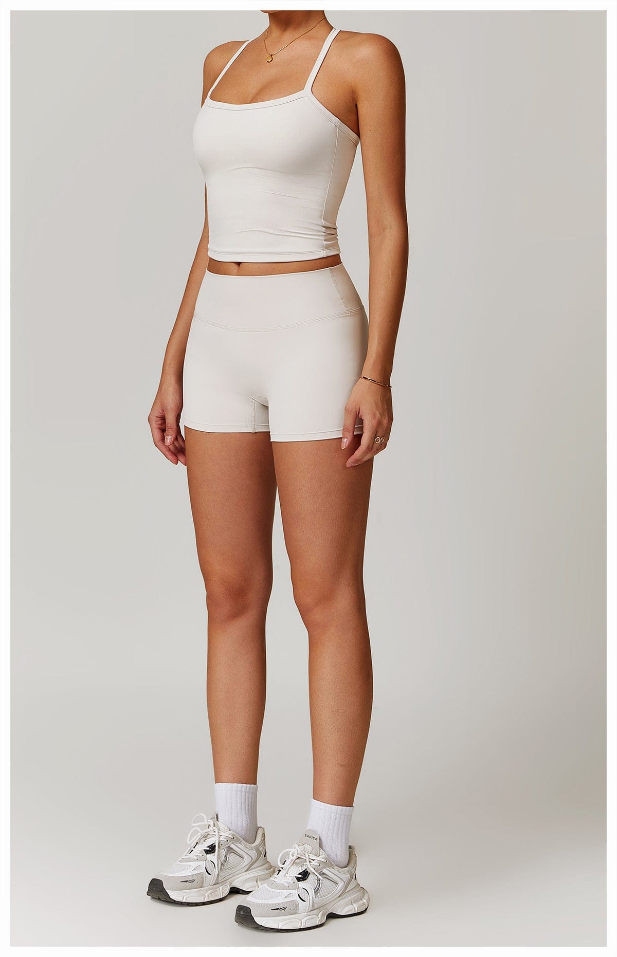 Seamless Fitness Gym Shaping Shorts High Waisted, Booty-Lifting, Squat-Proof Workout Shorts for Women