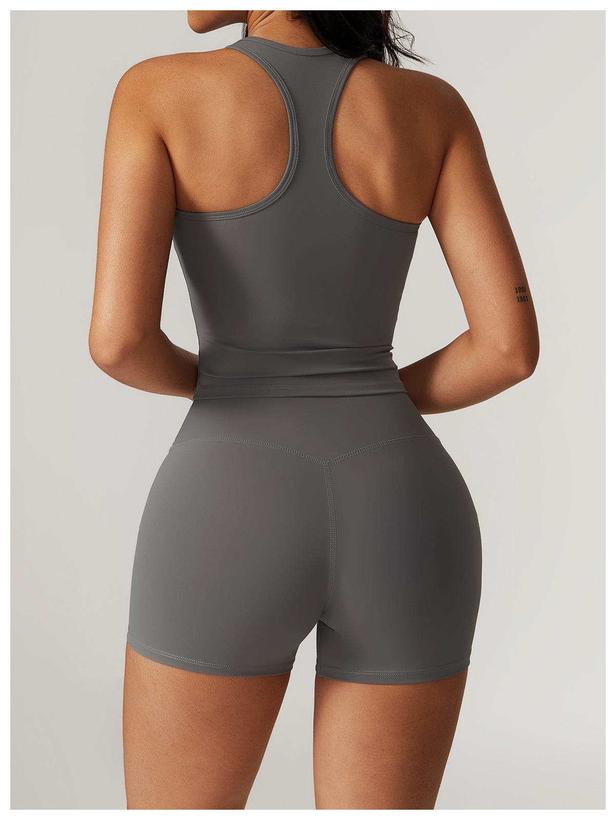 Seamless Fitness Gym Shaping Shorts High Waisted, Booty-Lifting, Squat-Proof Workout Shorts for Women