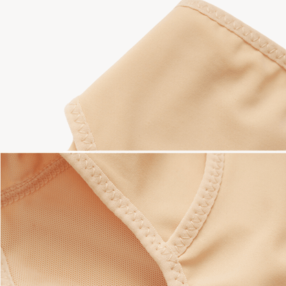 Seamless High Waist Tummy Control Shapewear Brief with adjustable side hooks