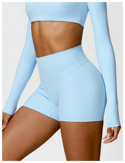 High Waist Hip Lifting Activewear Shaper Gym and Sport Shorts for Women