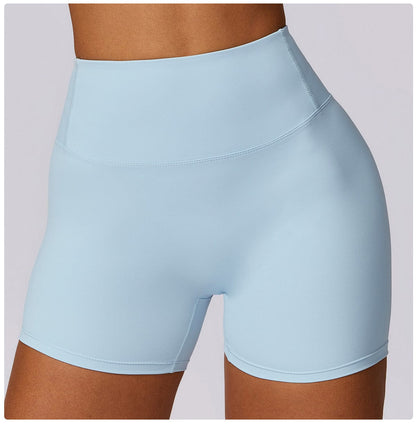 Women High Waist Hip Lifting Shapewear Gym Shorts