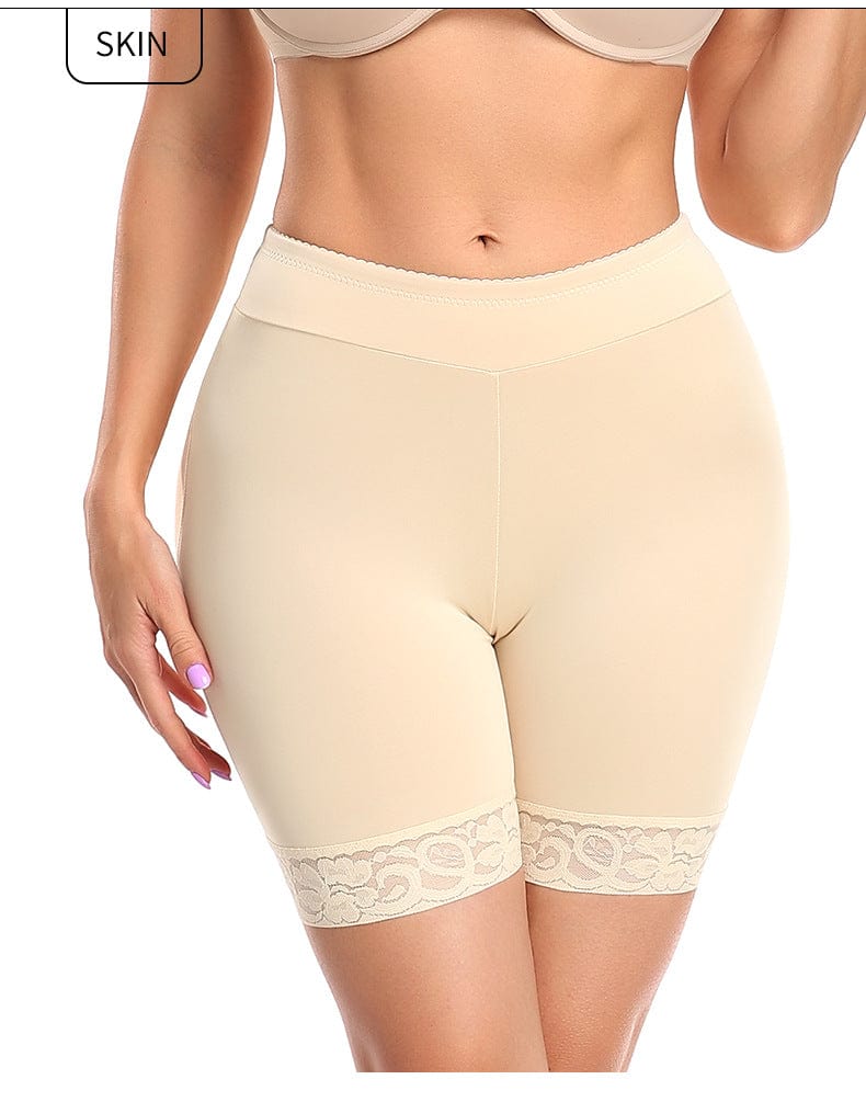 Tummy Control and Waist Slimming Lace Shaping Shorts