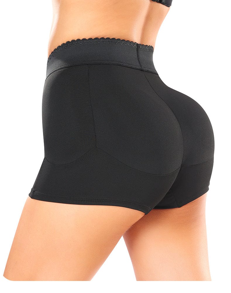 Waist and Hip Slimming Shaping Shorts with Hip Pads