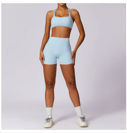 Women High Waist Hip Lifting Shapewear Gym Shorts