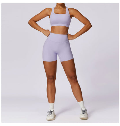 Women High Waist Hip Lifting Shapewear Gym Shorts