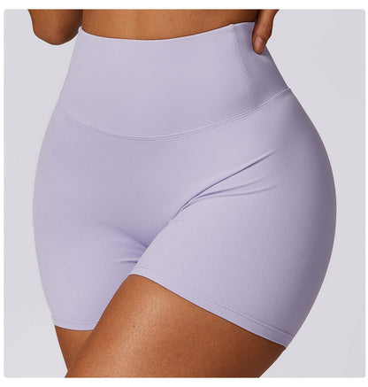 Women High Waist Hip Lifting Shapewear Gym Shorts