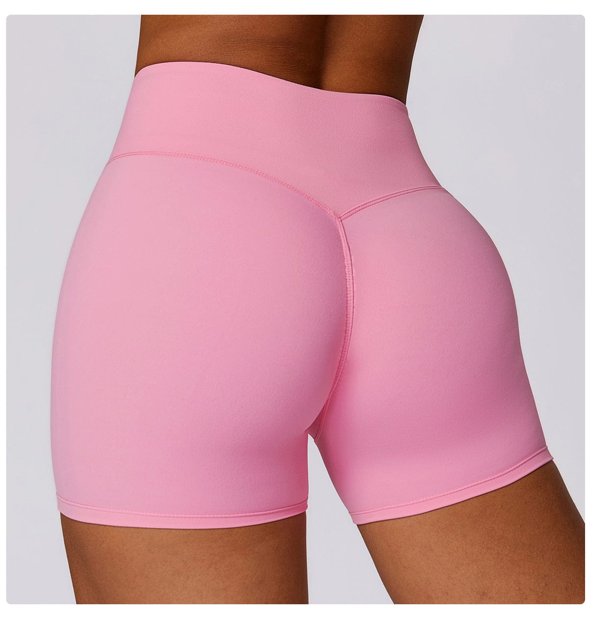 Women High Waist Hip Lifting Shapewear Gym Shorts