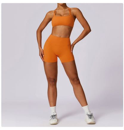 Women High Waist Hip Lifting Shapewear Gym Shorts