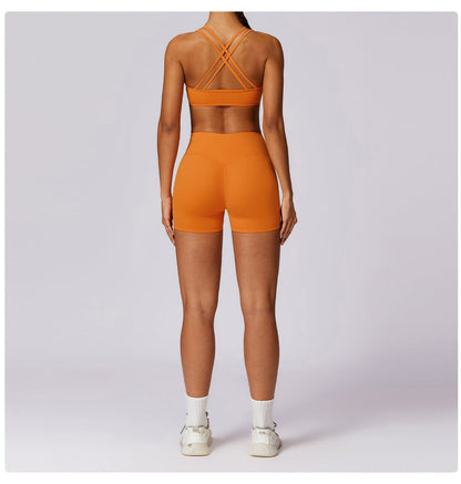 Women High Waist Hip Lifting Shapewear Gym Shorts