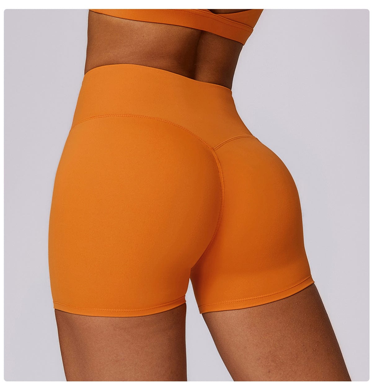 Women High Waist Hip Lifting Shapewear Gym Shorts