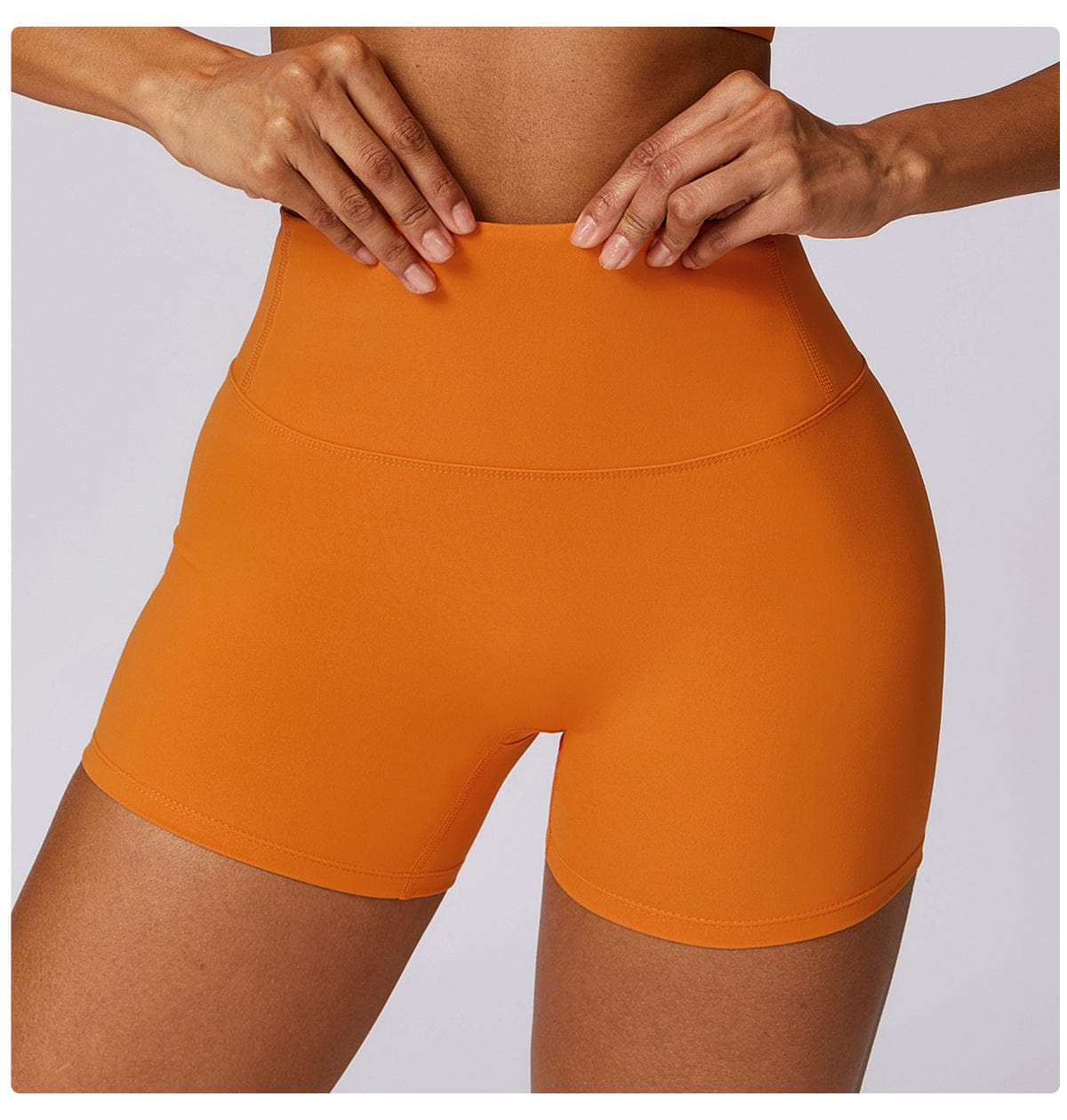 Women High Waist Hip Lifting Shapewear Gym Shorts
