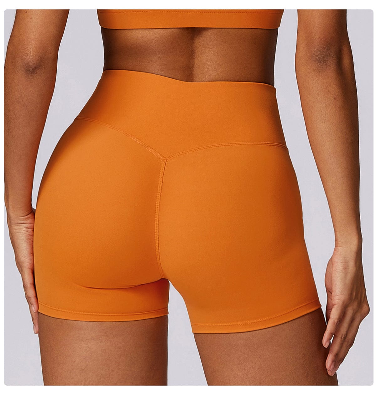 Women High Waist Hip Lifting Shapewear Gym Shorts