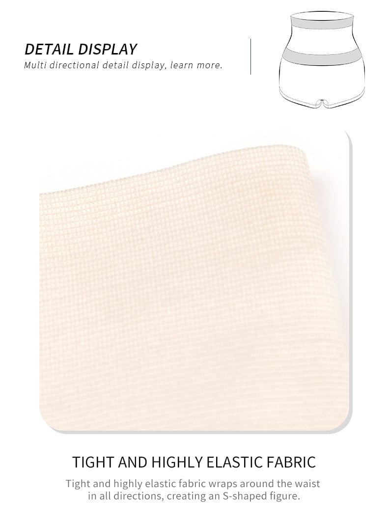 Women Seamless High Waist Tummy Control Shaper Shorts