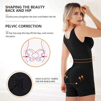 Women's Compression Full Body Faja Shaping Bodysuit