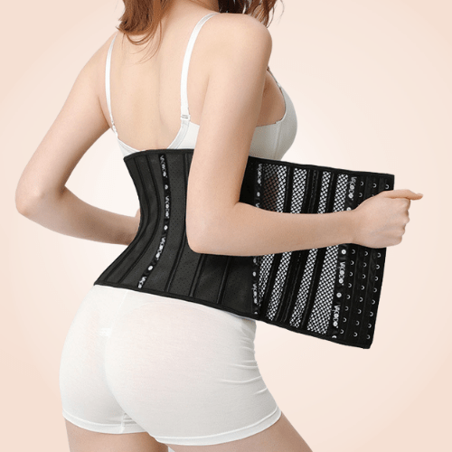 No Roll-Up High Grade Sweat Belt Corset Waist Trainer
