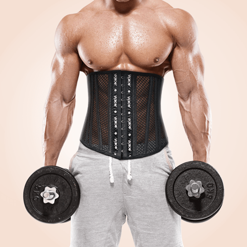 No Roll-Up High Grade Sweat Belt Corset Waist Trainer